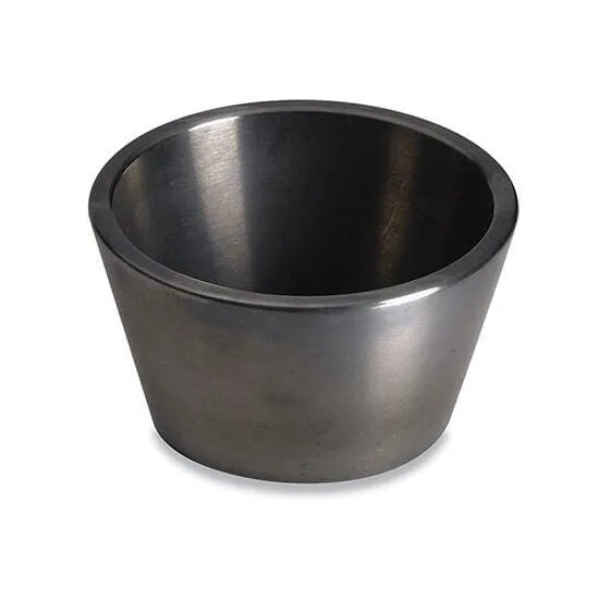 Molybdenum E-Beam crucible designed for high-temperature applications, ideal for metal and semiconductor processing, ensuring durability and thermal stability.