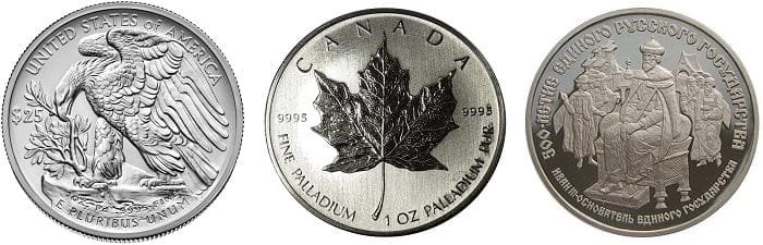 Palladium applications