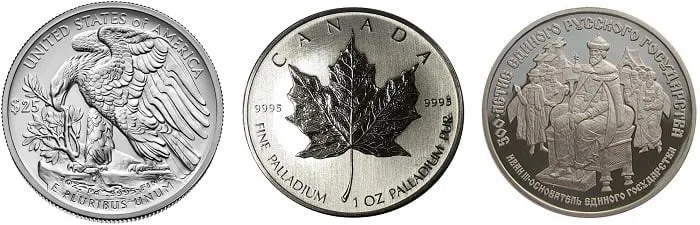 Palladium applications