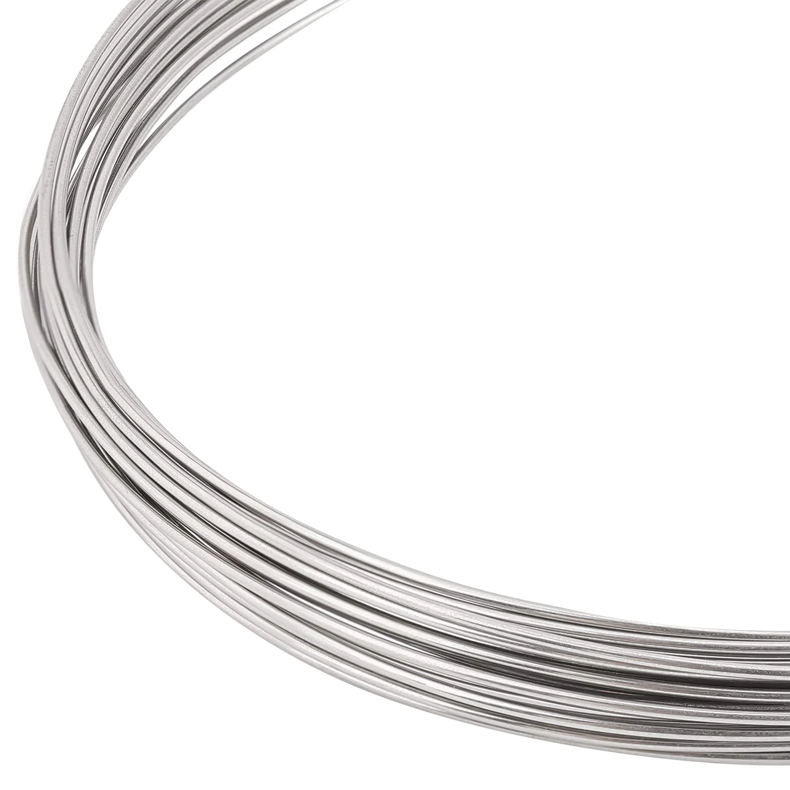 Polished niobium (Nb) wire, ideal for high-temperature applications and electronics, showcasing a sleek finish and excellent conductivity.