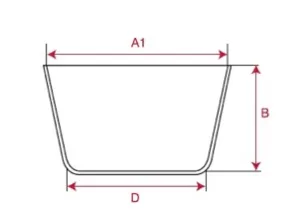 Crisol y molde de platino para Herzog1