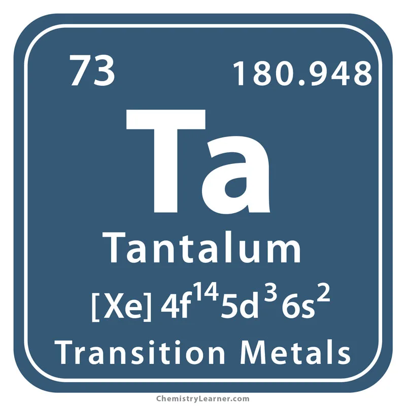 tantalum-symbol