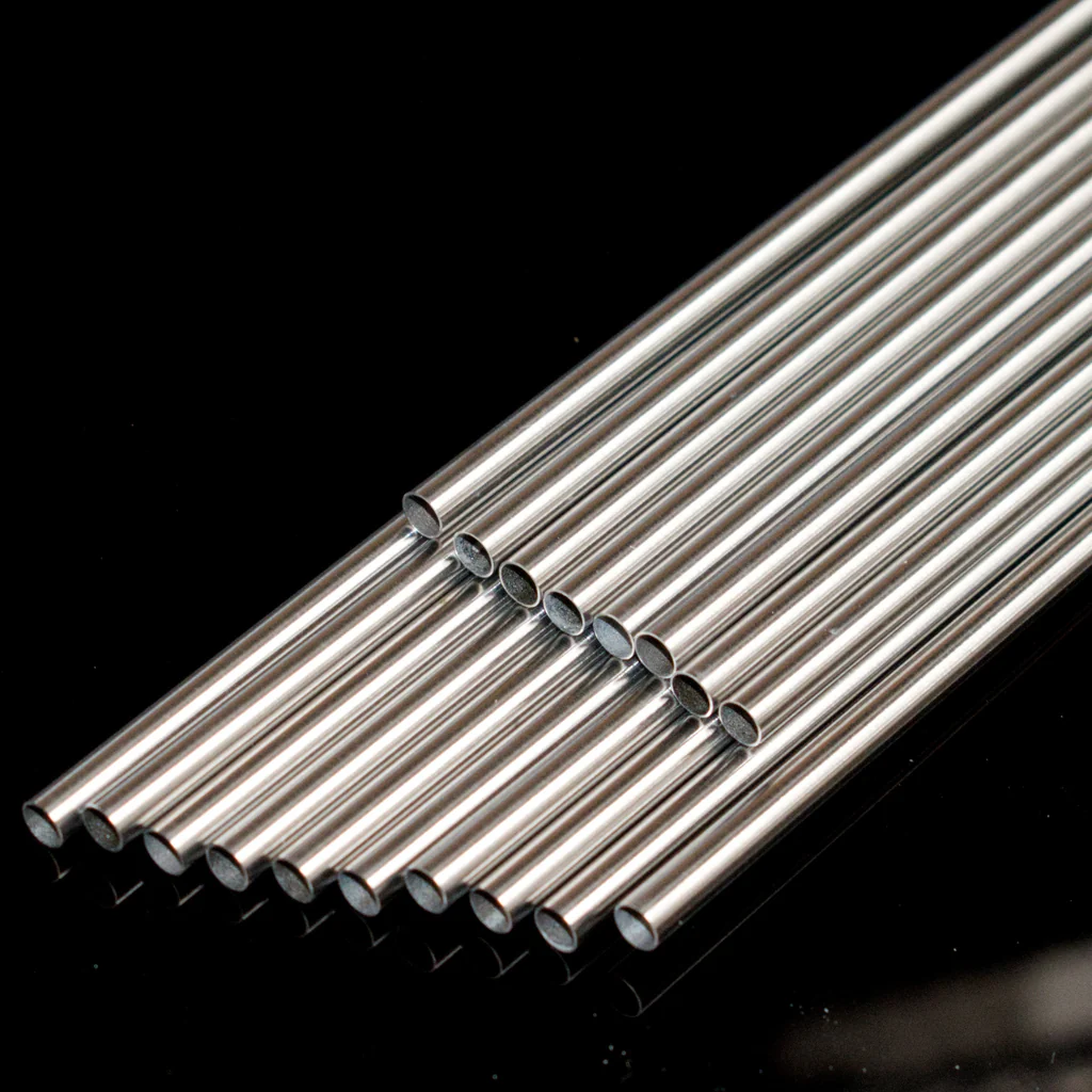 NiTiNol tube pipe, featuring shape memory alloy properties, ideal for medical applications and flexible design.