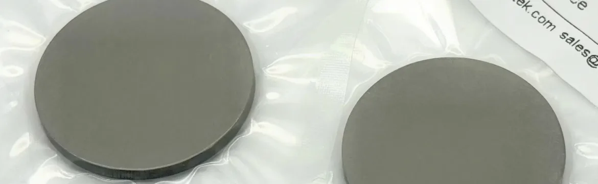 Hafnium carbide sputtering targets for thin film deposition applications, featuring high purity and durability