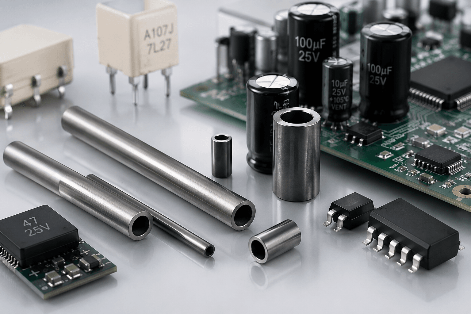 Capacitor and Electronics-Related Parts