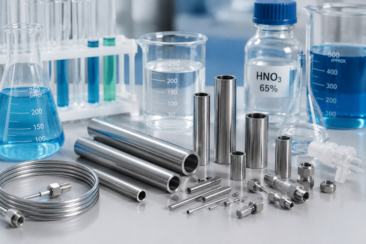 Laboratory Corrosion-Resistant Tubing