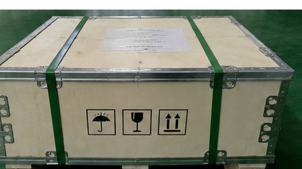 Completed batch of custom tantalum crucibles prepared for export shipment