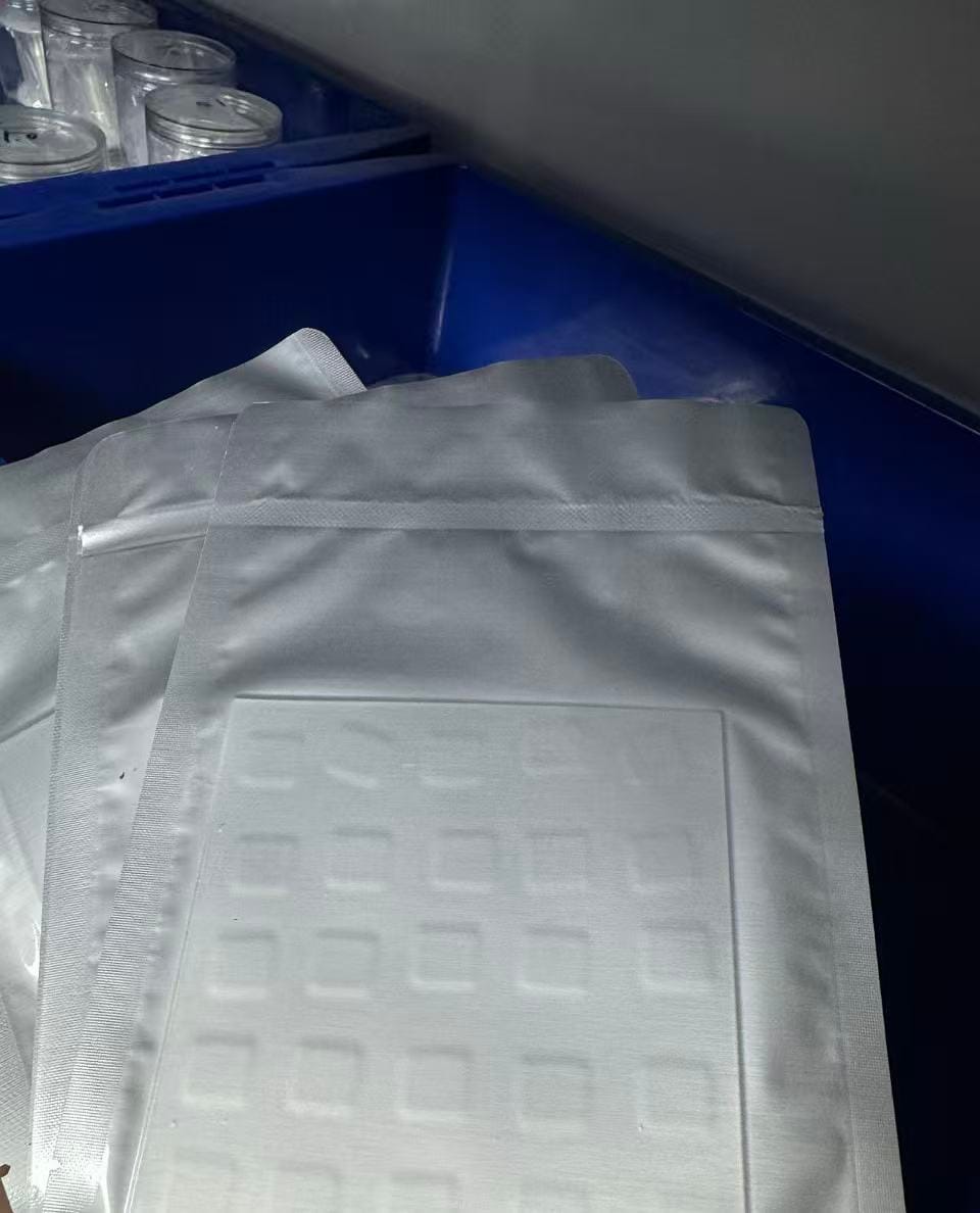 Protective pouches used for custom indium foil parts