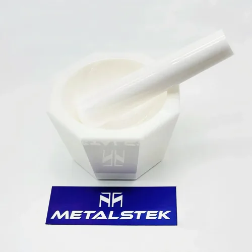 YSZ Zirconia Mortar and Pestle Set MetalsTek